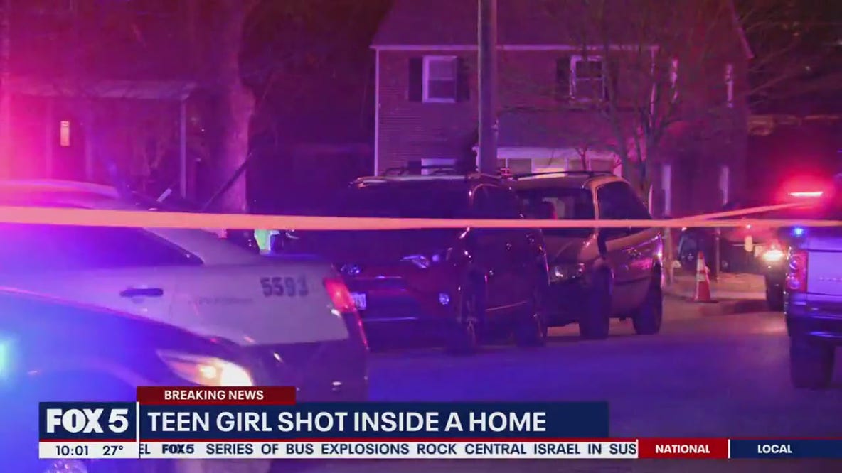 Teen girl shot in possible drive-by at Prince George's Co. home